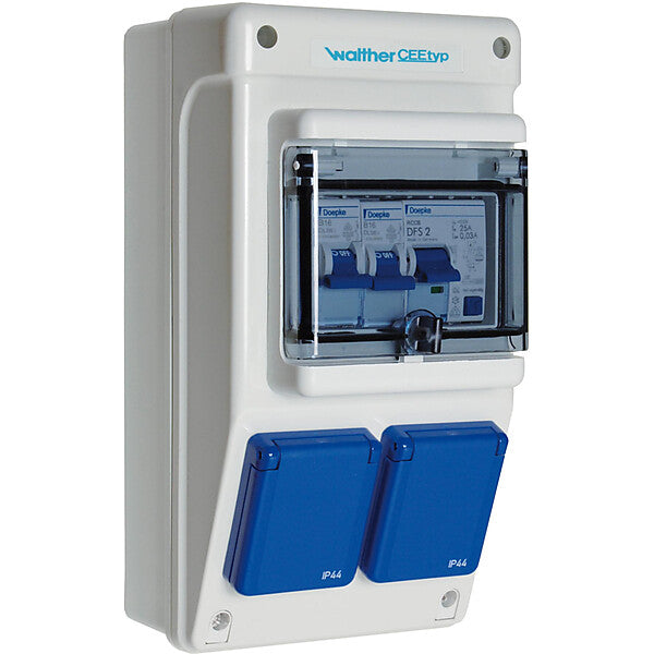 WALTHER-WERKE Steckdosenkombination 6590006